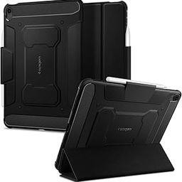 Spigen Rugged Armor Pro for iPad Air 11 inch M3/M2 (2025/2024) / iPad Air 10.9inch 5th/4th Gen (2022/2020) Full Cover Folio Case with Built in Pencil Holder, Trifold Stand - Black-picture-6