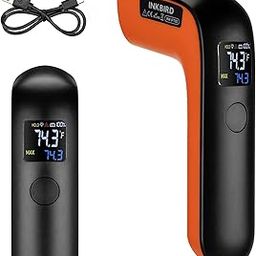Inkbird Rechargeable Infrared Thermometer for Cooking -58℉~1022℉ Non-Contact Digital Laser Thermometer Gun for Kitchen Home Repairs with Backlit12:1 DTS Ratio (NOT for Human) Fahrenheit ℉ Unit ONLY-picture-8