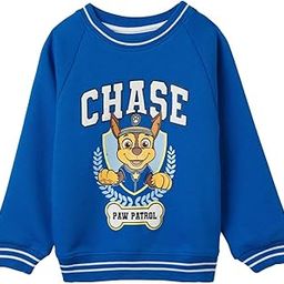 The Souled Store Paw Patrol: Chase Boys Long Sleeves Round Neck Blue Graphic Printed Cotton Blend Regular Fit Sweatshirts-image-64