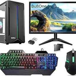 BullOne Optimus-K All-in-One Computer Set, 22inch Led, Core i5 7th Gen, 24GB RAM, 500GB SSD, RGB Keyboard&Mouse, 2GB Graphics Card, WiFi, Win 11 (24-500-2GB)-16