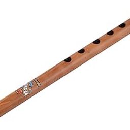 Instyler Premium Natural Right Handed Bamboo Flute Best for Beginner/Stage Performance (A SCALE)-picture-31