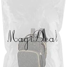 Diaper Bag Backpack Foldable Travel Bassinet Change Station Multi-use Gray-image-28