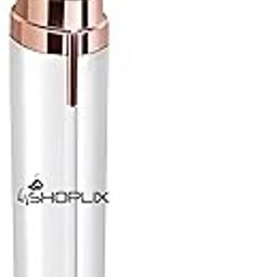 SHOPLIX Eyebrow Trimmer for Women - 18K Gold Plated, Touch-Sensitive, Painless Facial Hair Remover - Battery Operated Eyebrow Shaper & Precision Groomer for Brows & Smooth Skin-image-63