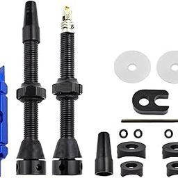 Enakshi (LABEL) Bike Tubeless Presta Valve and Valve Core Remover Tool F/V Nipple Brass Core Black w Core Remover 60mm-image-4