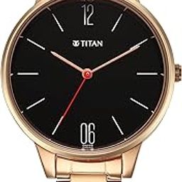 Women Stainless Steel Analog Black Dial Casual Watch, Band Color-Red-picture-55