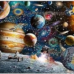DIAMOND CRAFTZ Diamond Painting Kits, 5D Diamond Paint for Adults and Kids with Diamond Art Painting Kits, Perfect for Home Decoration and Room Wall Decor (35x40cm)-Space-picture-8