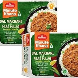 Haldiram's Dal Makhani with Peas Pulao 375g x 2 | Minute Khana Rajma with Plain Rice | Quick Meals | Delicious Instant Food | Ready to Eat | Easy-to-Prepare Meals & Microwaveable | Ready to Cook Food-image-40