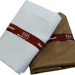 Men's Plain Shirt and Trouser Unstitched Fabric Set -Gift Pack (Multicolour_Free Size)-image-23