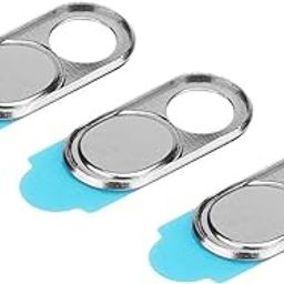 ASHATA 3pcs Metal Camera Lens, Ultra Thin Camera Cover Webcam Cover Blocker Slider for Smartphone Tablet Desktop Laptop (Silver)-39
