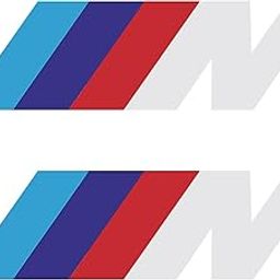 M Power Sticker Logo Sport Motorsports Decal, 2.5 x 9 cm, Pack of 2-image-20
