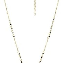 18kt Gold Plated CZ Diamante Pendant Mangalsutra-image-66