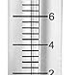 "Ji" Japsin Instrumentation Acrylic Tube Rotameter for Air Flow meter, Range 0 to 10 LPM, Connection 1/4" BSP (M) at Rear Top & Bottom Inlet and outlet, Control Valve Provided at Inlet-4