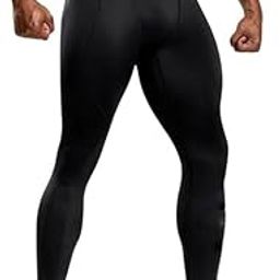 Bold Fitness Men's Running Full Length Tights Compression Lower Sport Leggings Training Yoga Pants for Men | Gym & Sports Body Fit Tights Activewear.-picture-7