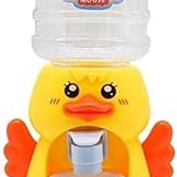 MAPPERZ Big Water Dispenser, Toy for Kids Lovely Cartoon Animal Shaped Water Bottle and Mug Drinking Fountain Pumps Water, Juice & Milk Water Dispenser Toy Kids (Duck)-image-14