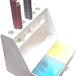 SBT Instruments Micropipette Stand with Tips Drawer, Use For Chemical, pathology, reasearch Laboratory, Capacity of 6 Pipette Pack of 1 pcs-32