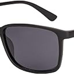 Polarized and 100% UV Protected | Branded and Stylish Sunglasses | Black Full Rim Rectangular | For Men & Women | Large | VC S18711-image-92