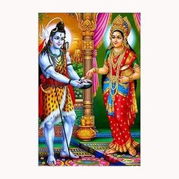 Annapurna Devi Poster/Annapurna Devi Photo for Kitchen/Annapurna Mata Photo for Kitchen (9x12 Inch)-image-14