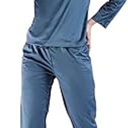 Women Blue Round Neck Top and Pant Co-Ords Set (Teal Blue_M)-image-14