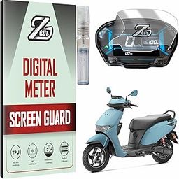 ZEIR Flexible TPU Film Screen Protector Compatible with HONDA QC1 Ev SCOOTER || Digital Instrument Cluster Meter Guard || Scratch Resistant & Anti Fingerprint Honda Electric Bike Accessory 2025 [Not Tempered Glass]-image-16