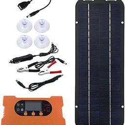 Creations Solarpanel Kit Portable with Controller Accessories for RV Marine Motorhome OrangeHome & Garden|Home Improvement|Electrical & Solar|Alternative & Solar Energy|Solar Panels-11