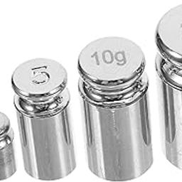 HOLIDYOYO 5pcs Stainless Steel Calibration Weights Accurate Digital Scale Measurement Featuring and Weights for Precision Weighing Tasks-31
