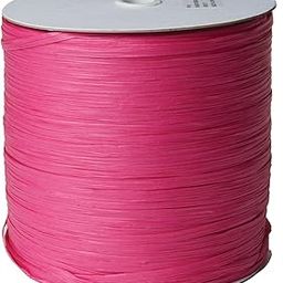 Jillson Roberts Bulk Eco Paper Raffia Ribbon Available in 15 Colors, Magenta, 1000 Yard Spool (BPR10)-image-81