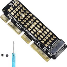 GELRHONR M.2 NVME to PCIe 4.0x4 Adapter Card for 1U Case,Supports M Key 2280,2260,2242,2230 M.2 Solid State Drives(Do not Support NGFF)-image-85