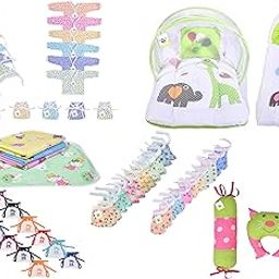 Toddylon 50 in 1 Baby Gift Packs New Born Baby Products All Complete Daily Needs Essentials Items Combo Packs (Multicolor, 0-6 Months)-image-87