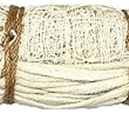 Netco Power Volleyball Net with 2MM Thick Thread and 4 Side Canvas Tape (2MM, Cotton)-image-2