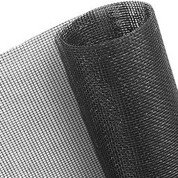 Artlicious 120 GSM Fiberglass Windows Mosquito Net Roll for Balcony Door etc. DIY Cut to Any Size, for Small & Big Windows. Highly Durable and Best in Class Size (Black(5x10ft))-24