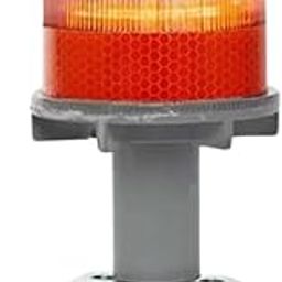 CREWBOLT Solar Blinker Light | Aluminium Casting with ABS Clamp & Round Road Reflector | Pack of 1 | High-Visibility Safety Warning Light for Roads & Construction Zones-image-42