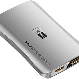 Tobo Video Capture Cards 1080p 60fps, 4k HDMI Capture Card Nintendo Switch, USB 3.0 Game Capture Card for Live Streaming Video Conferencing Teaching 3ds PS4 PS5 PC Xbox One Camera OBS TD-1022HVC-47
