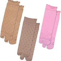 Set Of 3 Pair Anti Tan Transparent Socks Sun Protection Ankle Length Socks For Girls And Women Random Colours-picture-1