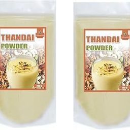 Jioo Organics Thandai Powder Combo - Almond Pista Elachi Kesariya Kesar Masala Powder for Refreshing Summers - 200gm each, Pack of 2 - Instant Drink Mix for Perfect Taste with Milk"-16