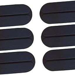 6X Silicone Bra Strap Cushions Holder Shoulder Pads Black Mini-image-15
