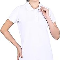 Women's Cotton Polo T-Shirt – Casual & Stylish Short Sleeve Tee for Everyday Wear-image-78