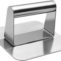 SAZ DEKOR Burger Press Hamburger Sandwich Meat Patty Smasher Maker for Sandwich Steaks-26