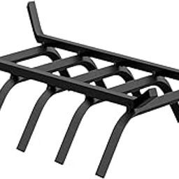 THE STYLE SUTRA Firewood Rack Organizer Decorative Fireplace Log Grate for Lawn Yard Firepit-image-55
