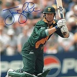 Original Autographed Photo of South African Cricketer Jonty Rhodes-image-83