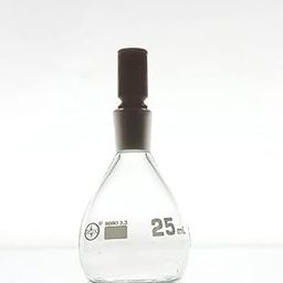 GLAB Borosilicate Glass Specific Gravity Bottle (Density Bottle) – 25ml with Glass Stopper – Ideal for Accurate Density Measurements in Labs-picture-10
