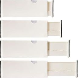 Berry Ave 4 Drawer Organizer and Dividers, Organize Silverware and Utensils in Home Kitchen, Designed to Not Snag Underwear and Bra Fabrics, Bathroom Storage Organizers-image-72
