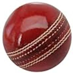 New Trend Cricket Leather Ball (Maroon Red) Standard Size (Pack of 3)-image-12