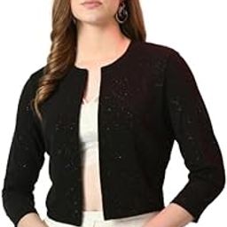 Women Casual Party Black Jacket-image-78