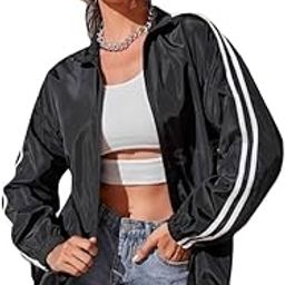 Women's Windcheater Jacket - Lightweight Polyester Zipper Closure | Full Sleeve Jacket For Winter Season| Stylish & Weather-Resistant - N_W-4101_BLACK14-image-94
