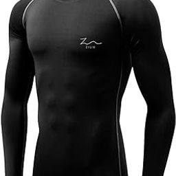 Full Sleeve Compression T-Shirt - Athletic Base Layer Tights for Fitness-image-16
