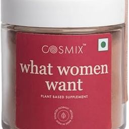Cosmix What Women Want | For Women's Hormonal Health | Supports PCOS, Cramps & PMS | Shatavari, Beetroot & Nettle Leaf Powder | 60g (40 servings & 40 days pack |No Preservatives, No Added Sugar-image-12