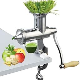 STMM ® Manual Cold Press Wheatgrass Juicer Stainless Steel 304-23