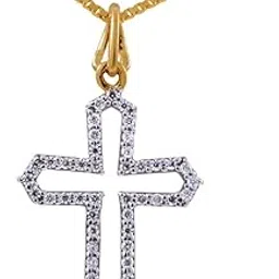 joyalukkas Pride Diamond Collection 18K Yellow Gold and Diamond Pendant-picture-25