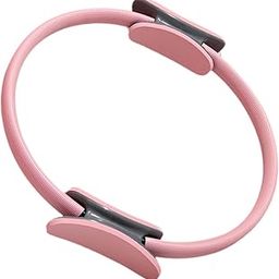 MERISHOPP Pilates Ring Circle Training Workout Thigh Exercise Flexible Fitness Circles Pink| Sports Equipment | Outdoor Sports Gear | Exercise Gear-image-18