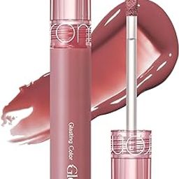 rom&nd Glasting Color Gloss (03 ROSE FINCH) | Korean beauty, Plumping, Glossy, Moisturizing, Natural Color | Long-Lasting, Smooth Finish Lip Gloss for All-Day Hydration and Shine-21